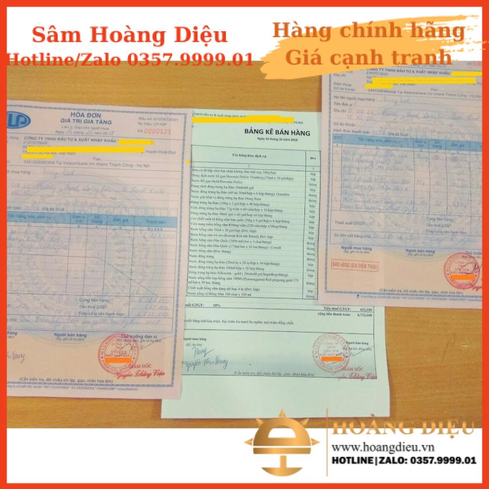 Sâm Hoàng Diệu - Hồng Sâm Baby Hươu Cao Cổ Kanghwa Hàn Quốc