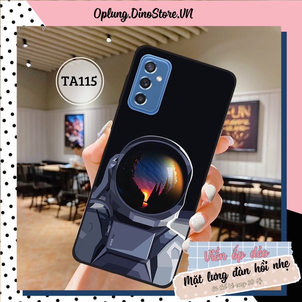 Ốp lưng điện thoại Samsung M52 5G - Ốp lưng Samsung hình phi hành gia vũ trụ among us đáng yêu.