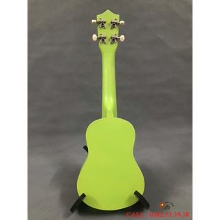 ĐÀN UKULELE SOPRANO MÀU XANH LÁ CÂY