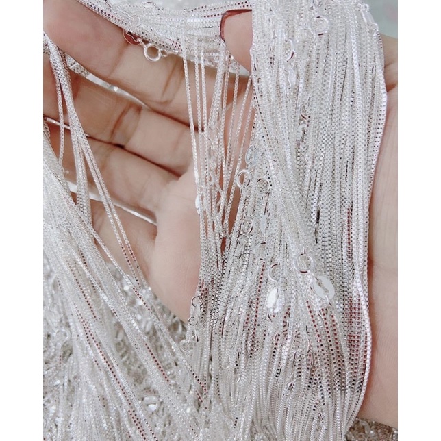 Dây mì vuông,dây hộp vuông bạc ta chuẩn Xưởng Bạc Phương Cảnh