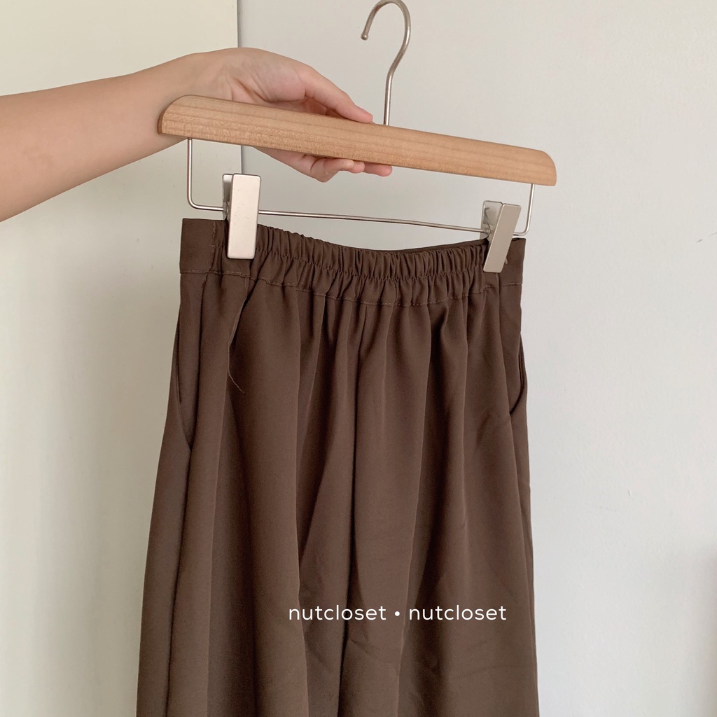 Chân váy dài cạp chun sau 2 túi _ CV0048 | BigBuy360 - bigbuy360.vn