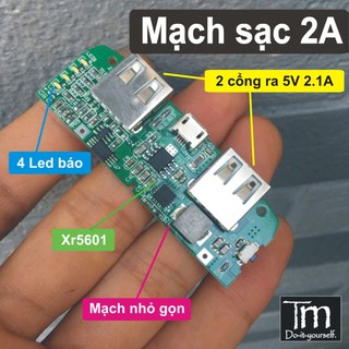 Mạch Sạc Dự Phòng 2A XR5601