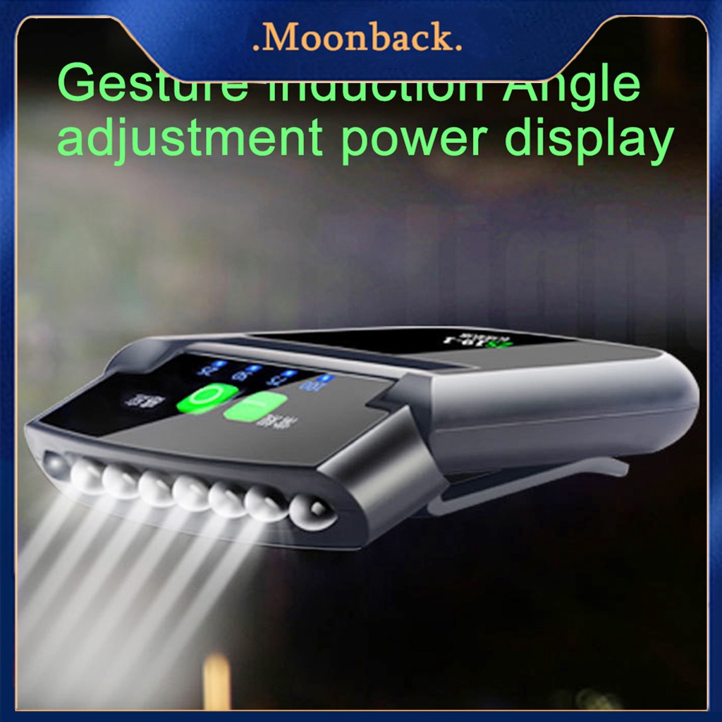 Đèn Led Sạc Usb Gắn Mũ Đi Câu Cá / Leo Núi Có Thể Điều Chỉnh