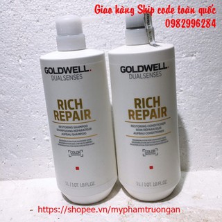 BỘ Dầu gội VÀ XẢ GOLDWELL