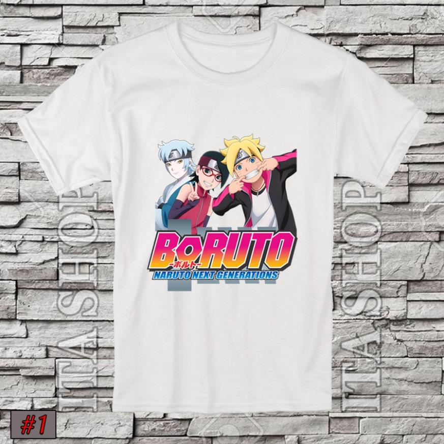 Áo Thun Anime Boruto - Boruto Mitsuki Sarada