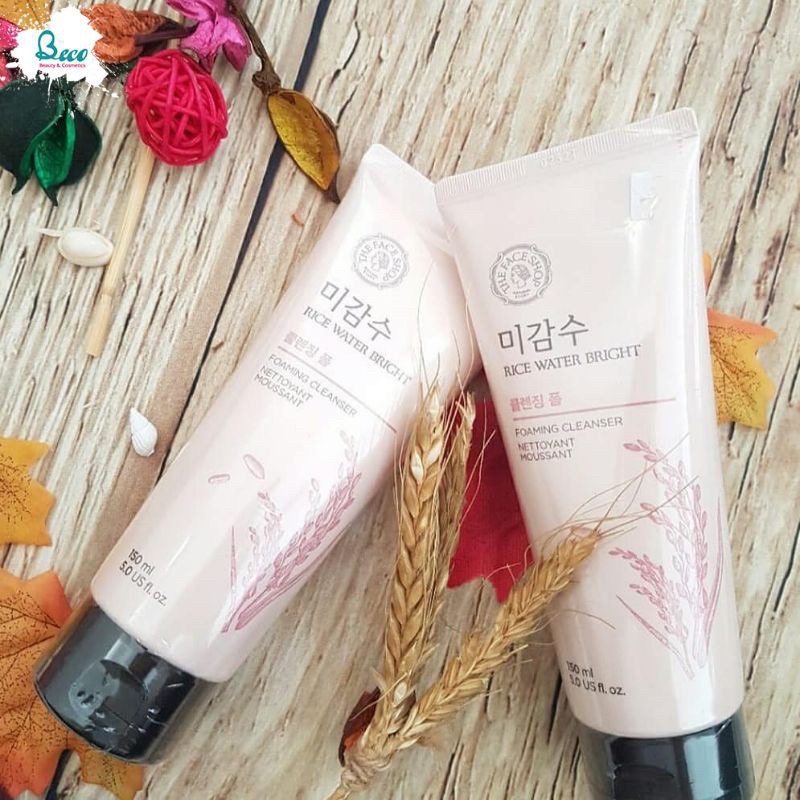 Sữa rửa mặt Gạo The Face Hàn Quốc 150ml - Donna.cosmetics