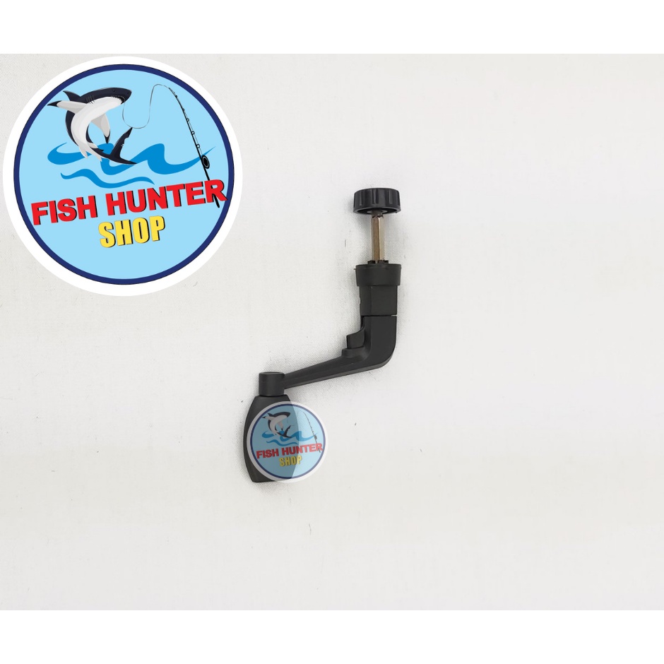Tay quay máy câu tôm cá size nhỏ bằng nhựa giá rẻ
