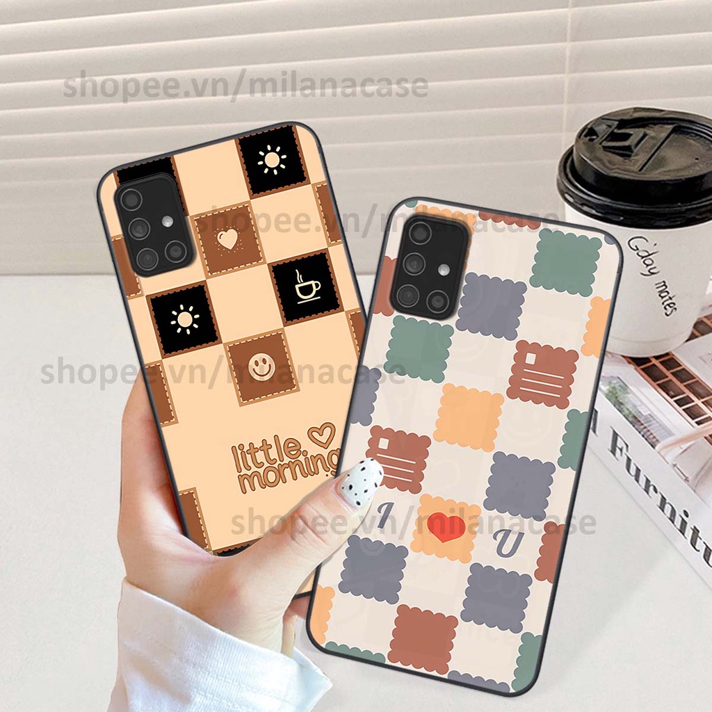 Ốp Samsung A31 / A51 / A71 caro họa tiết nhiều màu sắc siêu đẹp thời trang cá tính