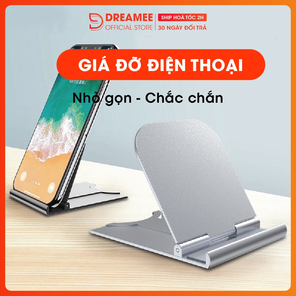 Giá đỡ Điện thoại có thể điều chỉnh góc nghiêng gấp gọn