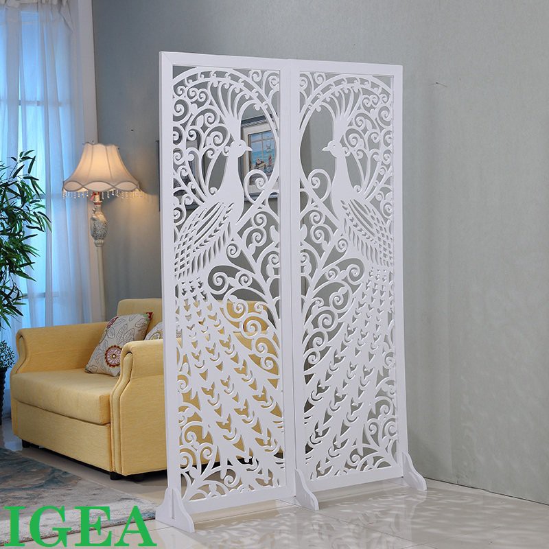 Bình phong vách ngăn chắn phòng hoa văn phong thủy/ giá 1 tấm có chân IG455-463-465-487-489