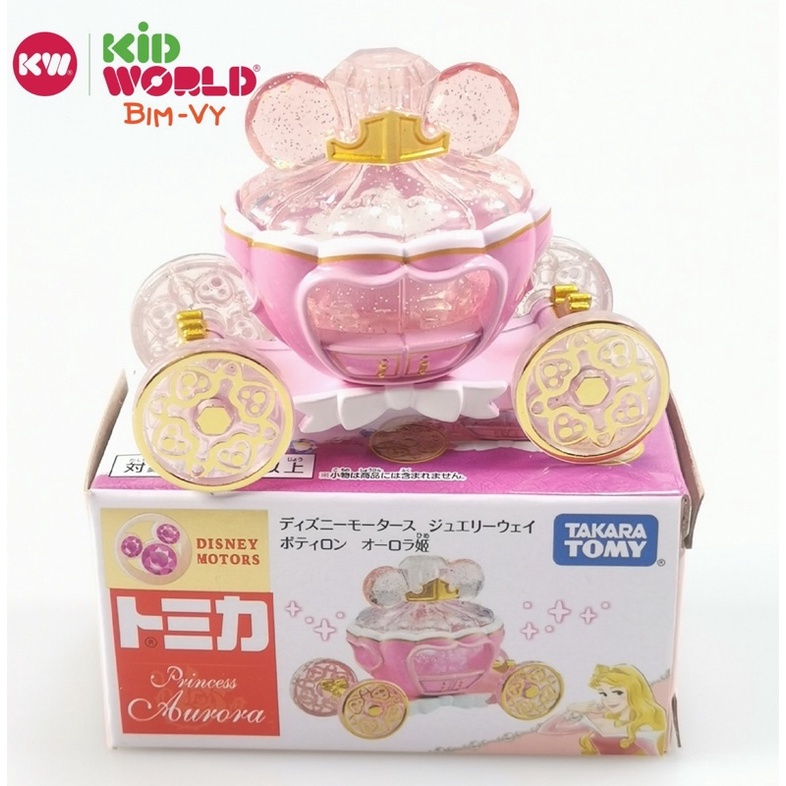 Xe mô hình Tomica Box Disney Motors Princess Aurora. MS: 755.