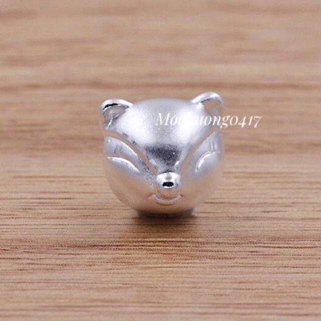 ✅ BÁN SỈ ✅ Charm hồ ly bạc hàng đẹp - Bạc xịn loại 1, PH082