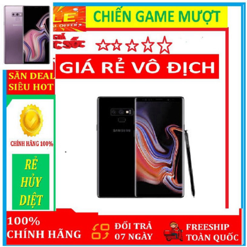 điện thoại Samsung Galaxy NOTE 9 ram 6G/128  2sim Chính Hãng -  SAMSUNG GALAXY NOTE 9 Chính hãng: Săn ngay kẻo lỡ