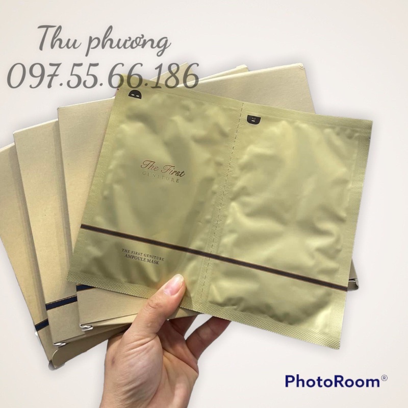 Miếng mặt nạ dưỡng da chống lão hoá tái sinh Ohui The first
