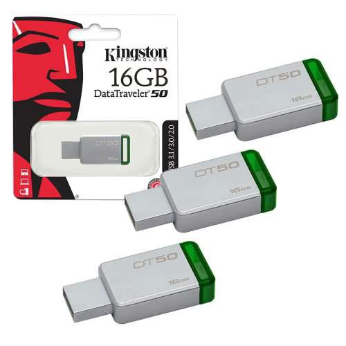 [CHÍNH HÃNG] USB Kingston DT50 16GB – Kingston DataTraveler – Vỏ thép thời trang, nhỏ gọn - BH 5 năm