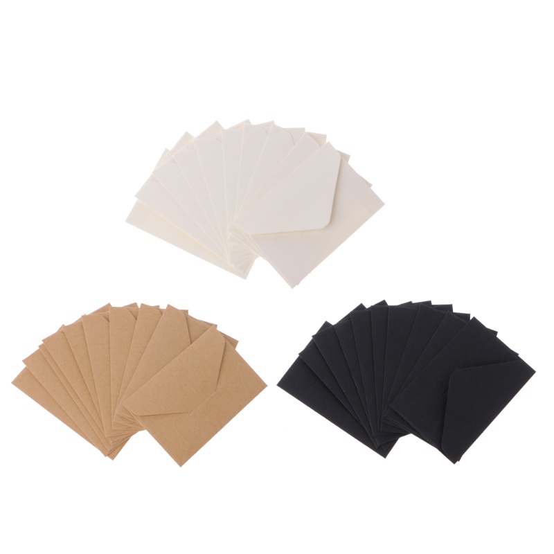 50 Thiệp Mời Đám Cưới / Sinh Nhật 4x2.67in Bằng Giấy Kraft