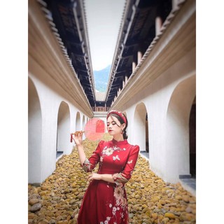 Mấn bờm nhung đính hoa đá lấp lánh