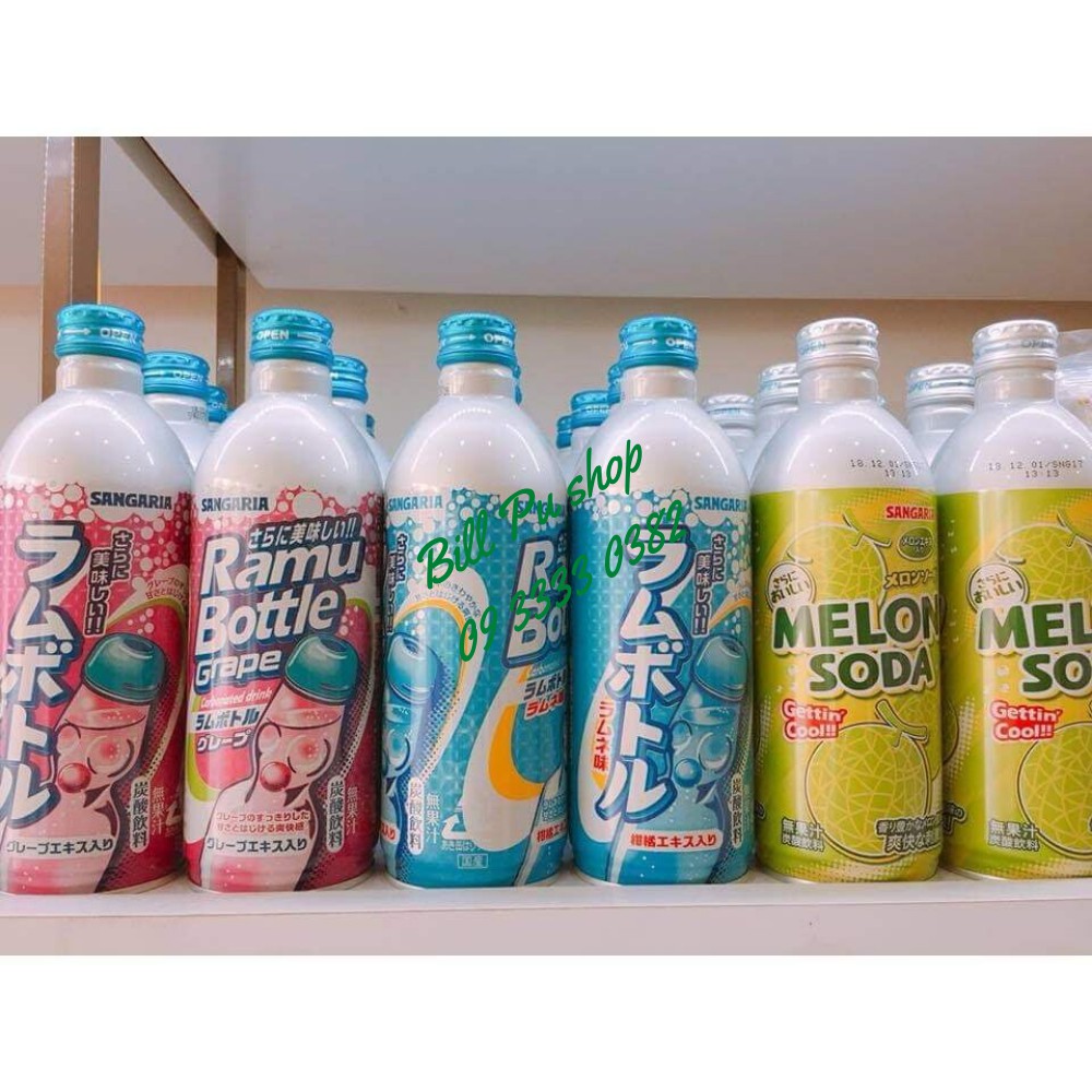 [Mã 267FMCGSALE giảm 8% đơn 500K] Nước Soda Nhật Sangaria 500ml đủ vị | BigBuy360 - bigbuy360.vn