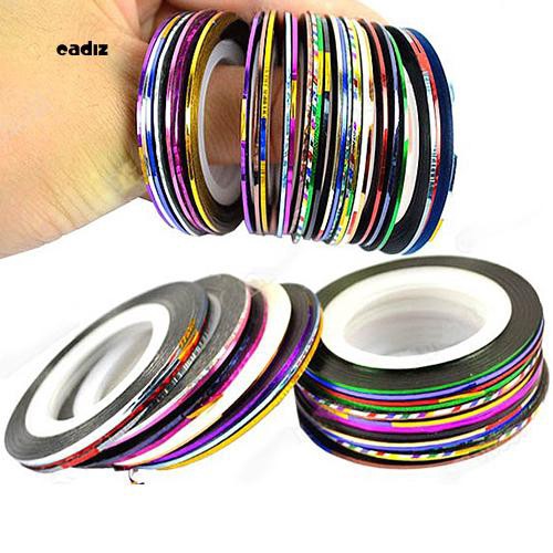 Cuộn 20m dây dán trang trí móng tay nghệ thuật