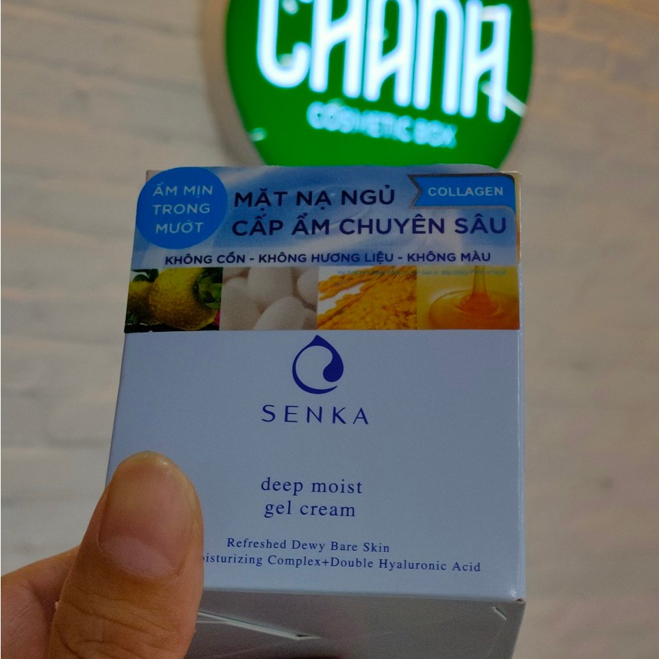 Kem Dưỡng Cấp Ẩm Chuyên Sâu Dạng Gel Senka Deep Moist Gel Cream 50g