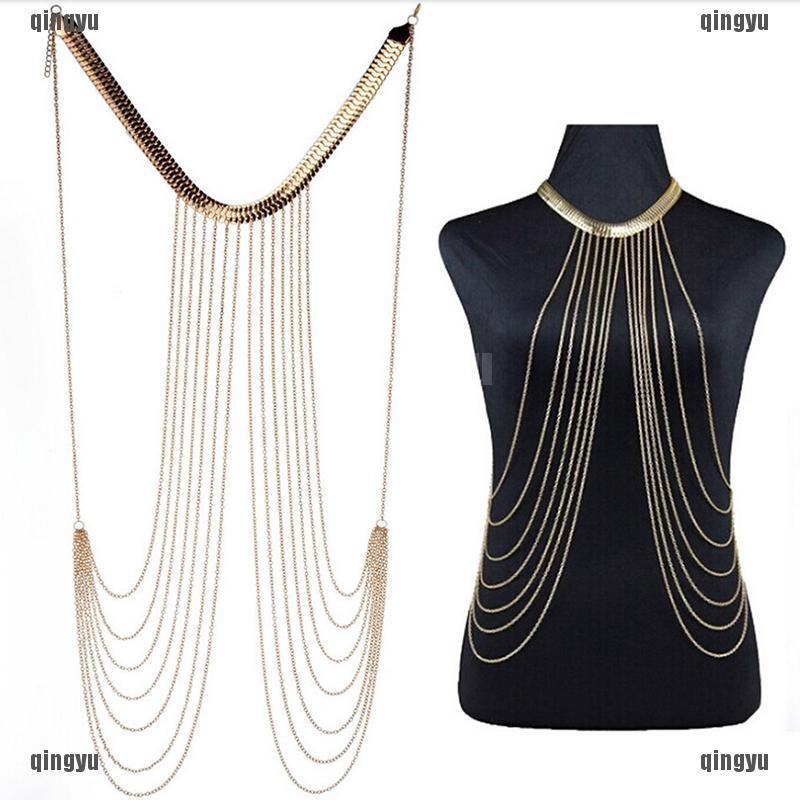 Vòng cổ Bodychain Dạng Tua Rua