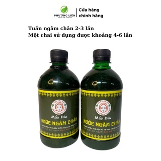 Nước ngâm chân Dao Đỏ - chai 500ml