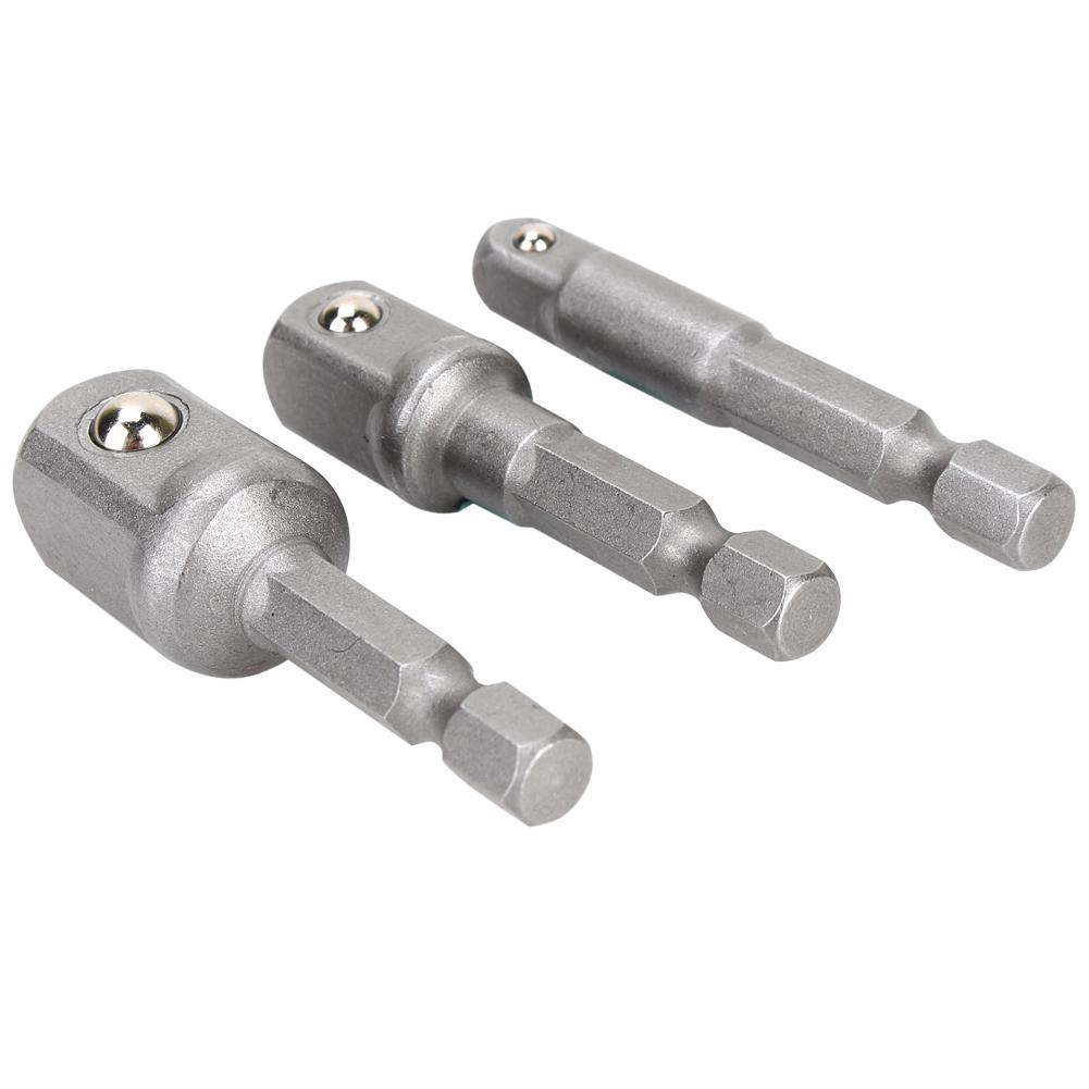 Set 3 đầu nối khí nén chuyên dụng cho mũi khoan sang 1/4" 3/8" 1/2"