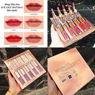 Combo 10 cây son 5 sáp 5 kem siêu sang chảnh