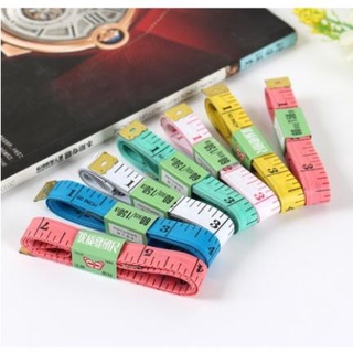 Thước dây đo eo cuộn rút nhỏ gọn -Thước dây 1.5m