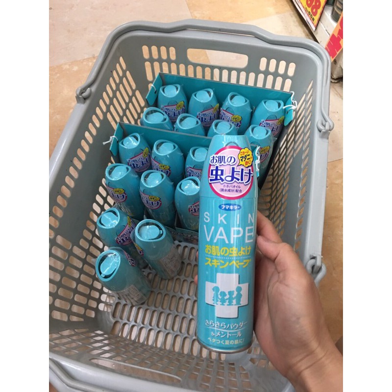Xịt muỗi côn trùng Skin Vape Nhật Bản 200ml mẫu mới