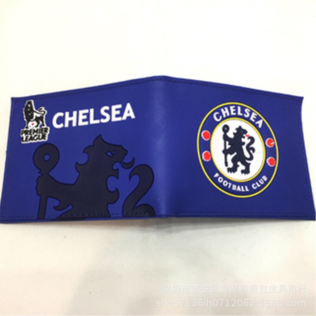 Ví Tiền In Logo Real Madrid Manchester United Barcelona Thời Trang