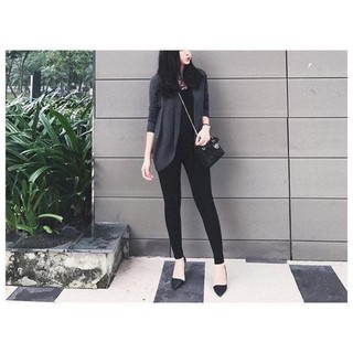 [SẴN]- QUẦN LEGGING ĐANH MỊN XUẤT HÀN