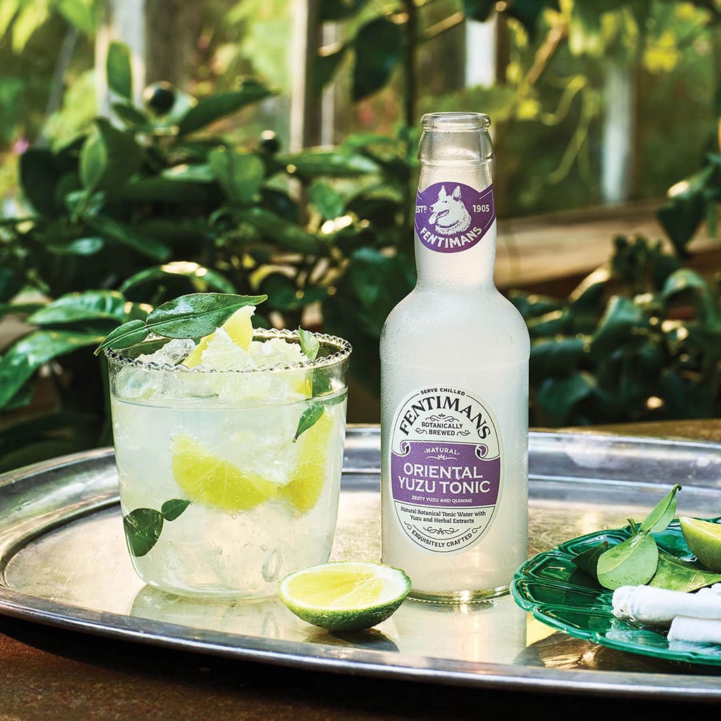 Fentimans Tonic Vị Chanh Oriental Yuzu 200ml x Lốc 4 Chai Anh Quốc