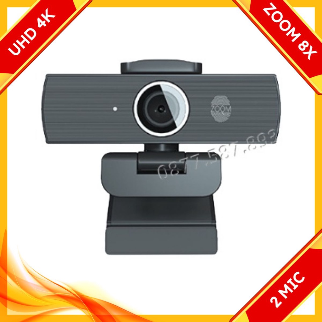 WEBCAM CAO CẤP COVID SERI - UHD 4K - 2 MIC -ZOOM VÂN TAY -USB 2.0- CHUYÊN DẠY HỌC- LIVESTREAM