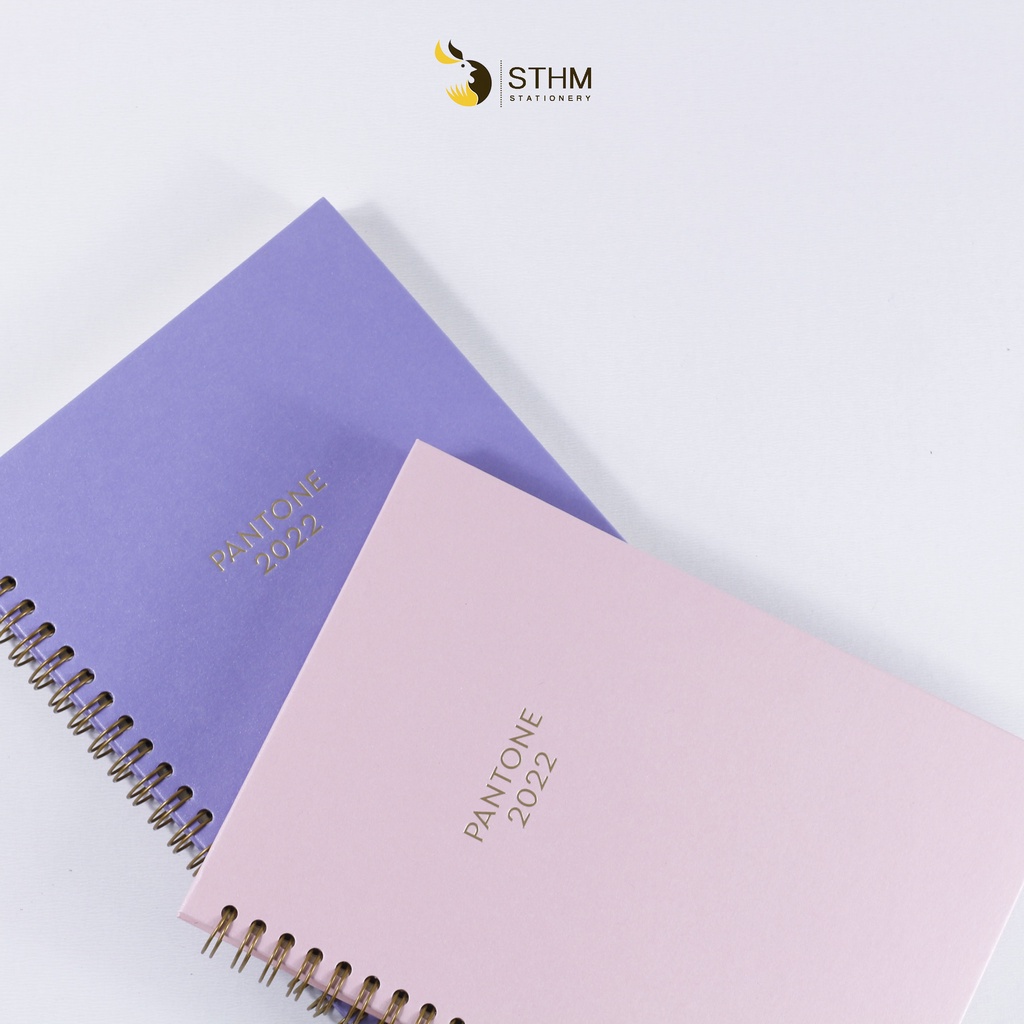 PANTONE notebook 2022 - Sổ tay Very Peri - Bìa ánh nhũ - STHM stationery