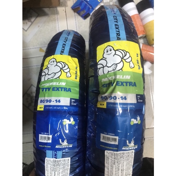Vỏ xe michelin city extra , pilot streets 2 không ruột hàng chính hãng nhập khẩu đủ các loại xe số và tay ga