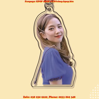 Móc khóa jisoo black pink
