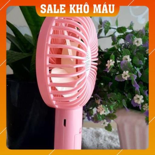 [giá sốc] Quạt tích điện cầm tay mini nhập khẩu- bảo hành 3 tháng, tư vấn trọn đời