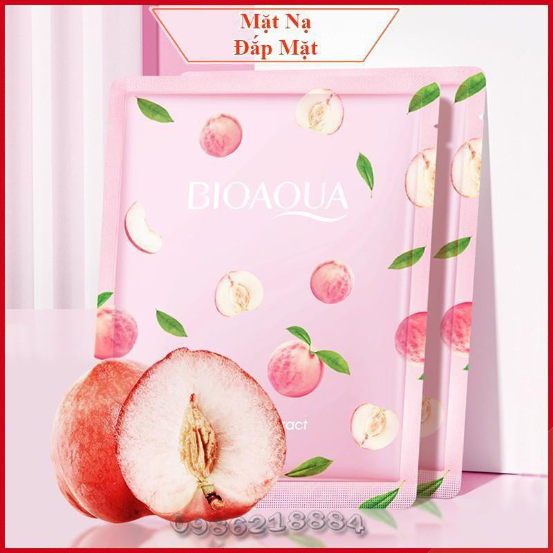 Mặt Nạ Dưỡng Ẩm💕𝑭𝒓𝒆𝒆𝒔𝒉𝒊𝒑💕Mặt Nạ Bioaqua Eruynbeautskin Chiết Xuất Trái Đào Tươi Giúp Dưỡng Ẩm Làm Trắng Da