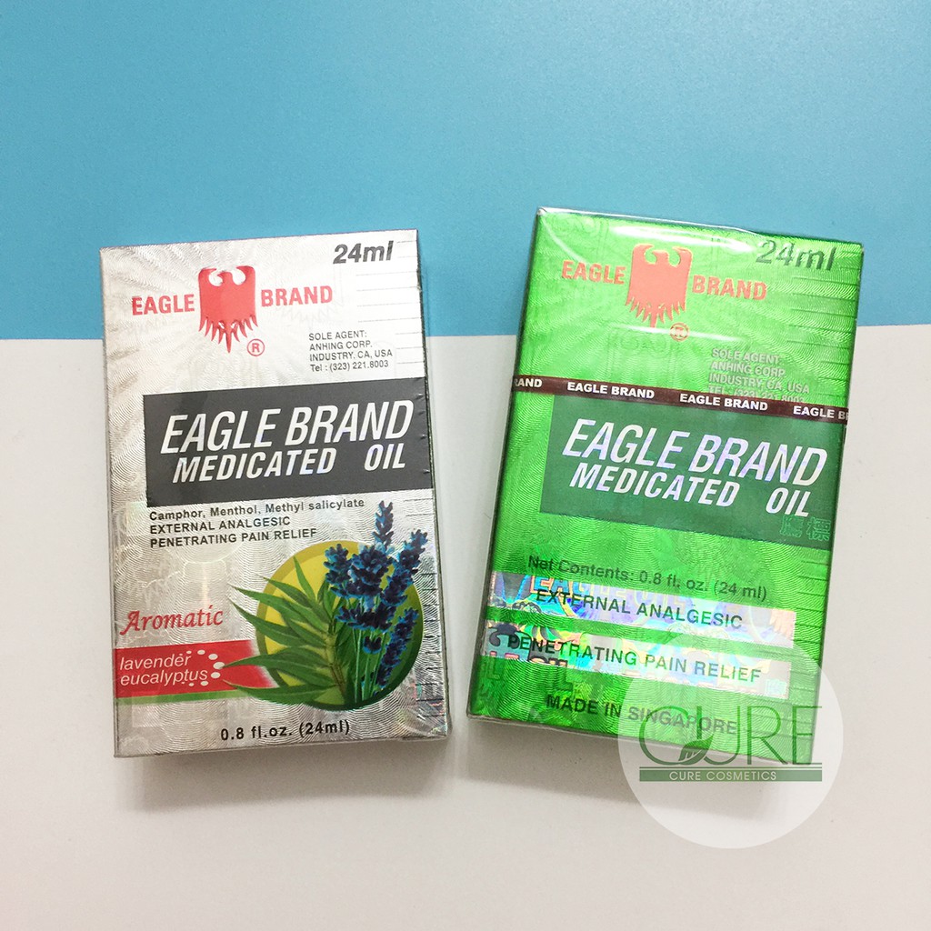 Dầu Gió Con Ó Singapore Eagle 24ml