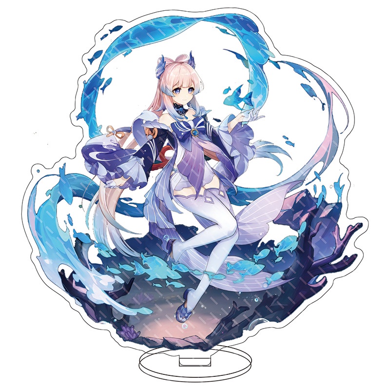Mô Hình Nhân Vật Ganyu Albedo Zhongli Tartaglia Trong Game Genshin Impact