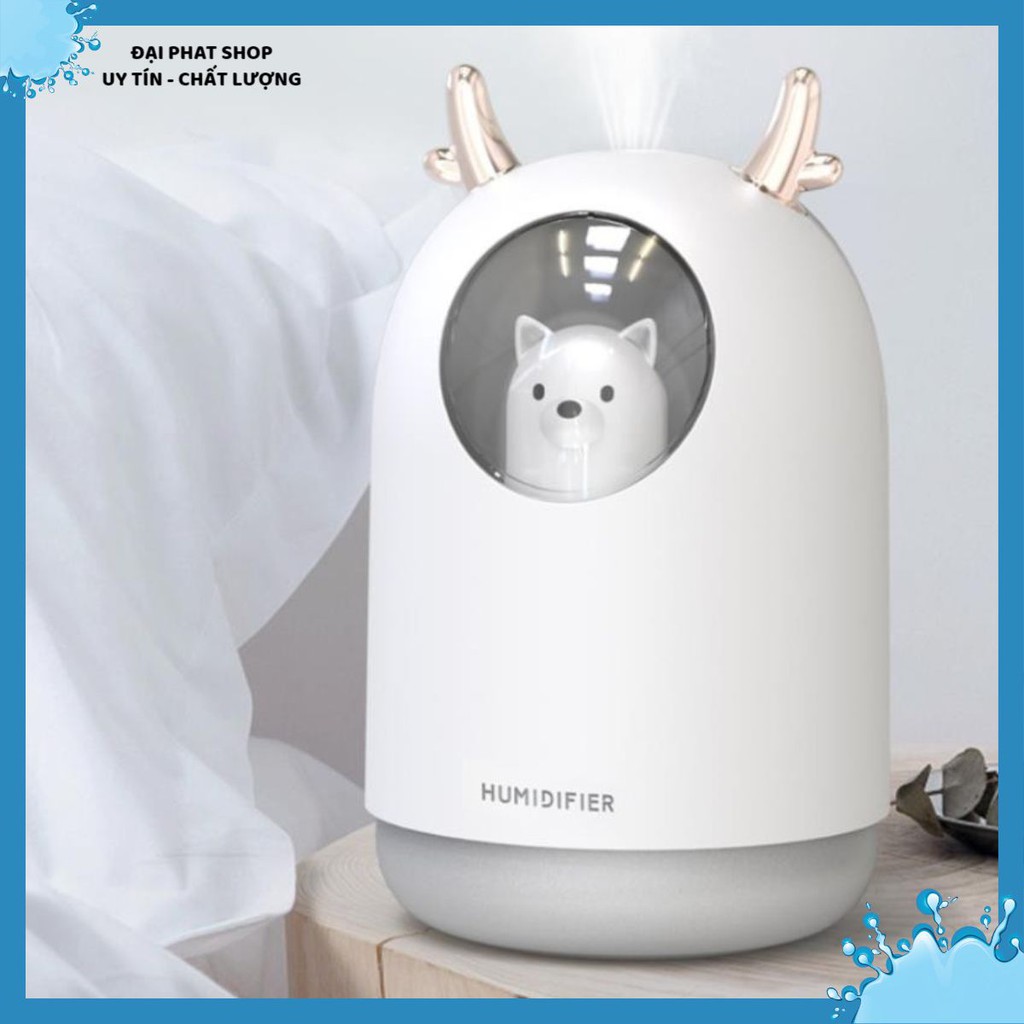 Máy phun sương mini Humidifier M106, dung tích 300ml, nhỏ gọn và đáng yêu