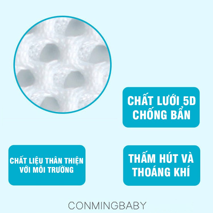 Đai Địu Em Bé Nhiều Tư Thế Chất Liệu Cotton Thoáng Mát Có Đáy Ngồi Có Thể Địu Xéo