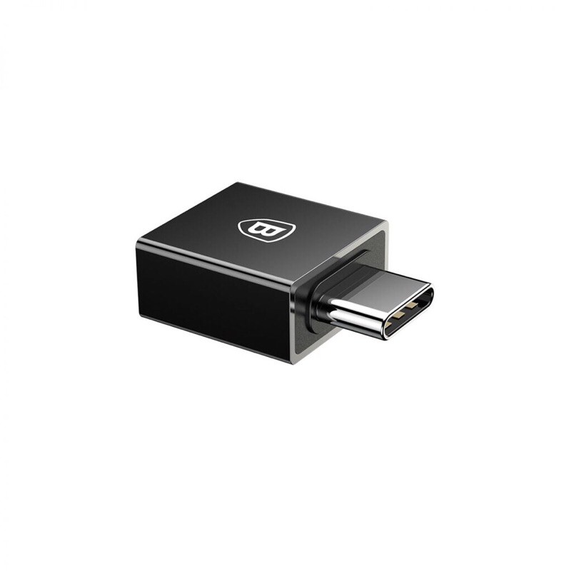 Đầu chuyển OTG type C sang USB baseus chất liệu hợp kim nhôm và nhựa cao cấp- Đầu USB OTG type-C sang USb