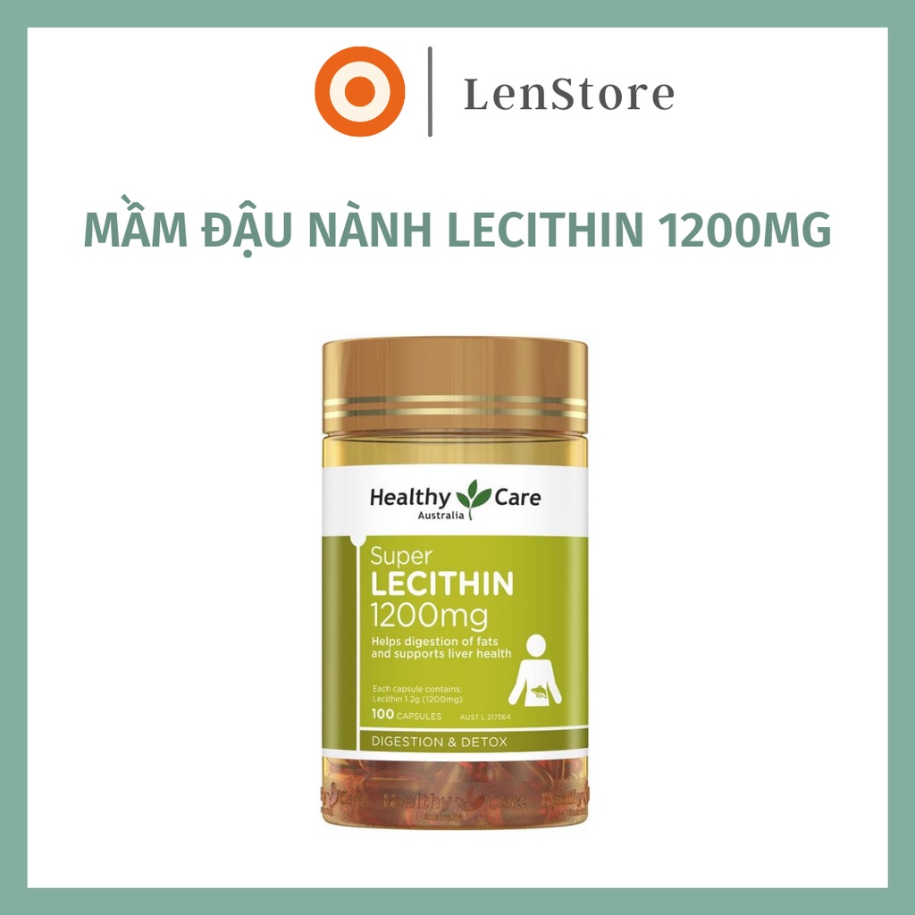 Mầm Đậu Nành Lecithin Helathy 1200mg
