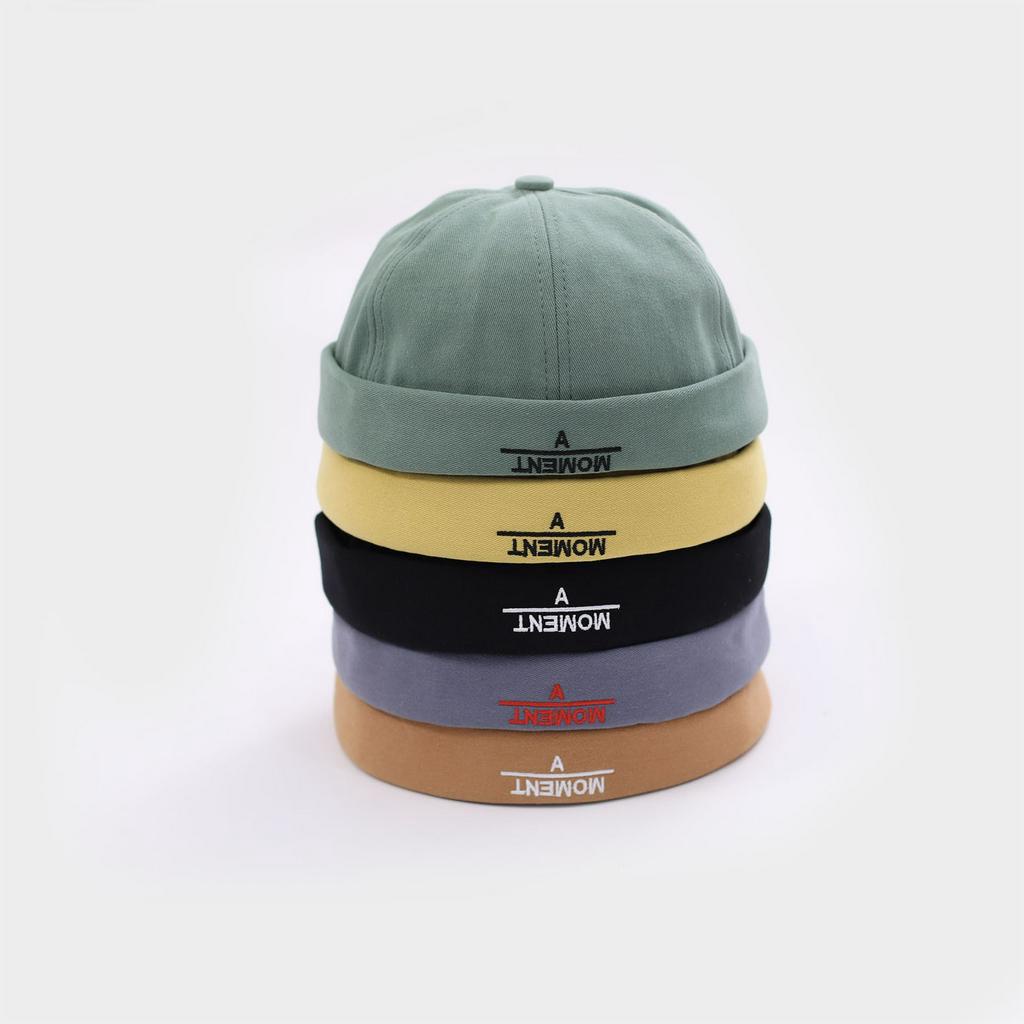 Nón Beanie LINJW Bằng Cotton Phong Cách Xuân Hè Đơn Giản Cho Cả Nam Và Nữ