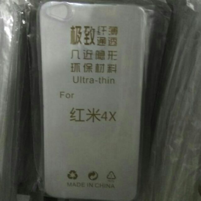 Bộ 3 ốp dẻo silicon trong suốt xiaomi 4X