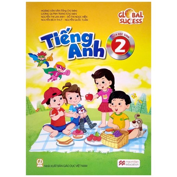 Sách - Combo Global Success - Tiếng Anh Lớp 2 - Sách Bài Tập + Sách Học Sinh