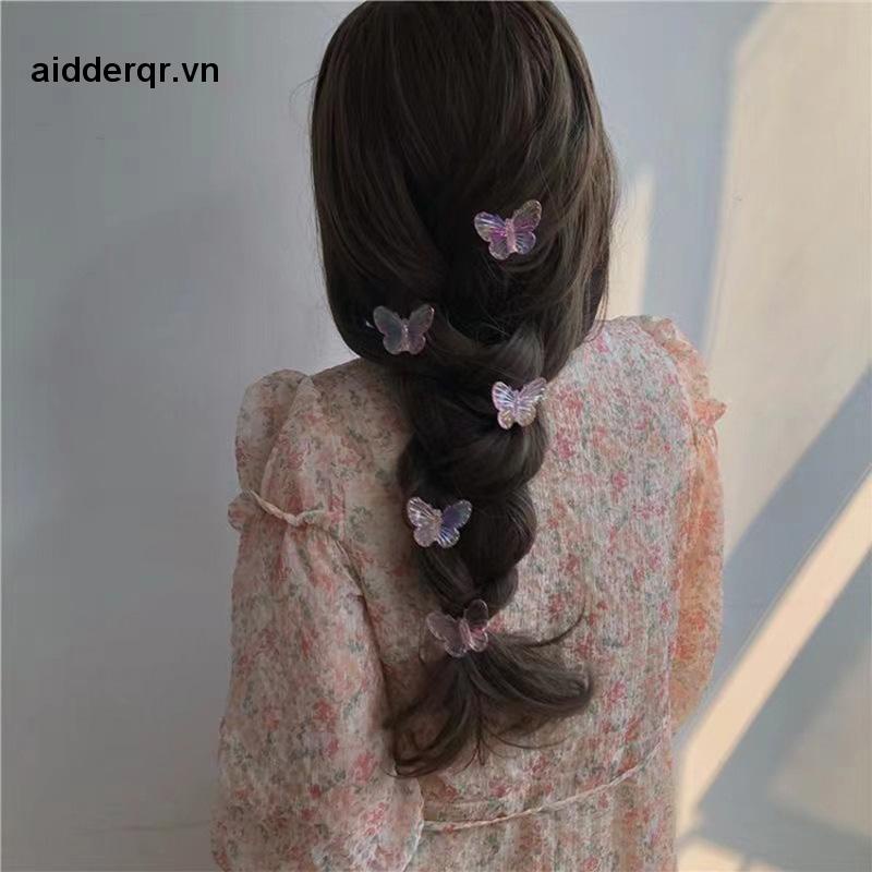🌸🌸Kẹp Tóc Hình Bươm Bướm Nhiều Màu Xinh Xắn Cho Bé Gái