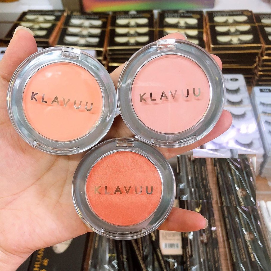 Phấn Má Hồng KLAVUU Urban Pearlsation Natural Powder Bluser